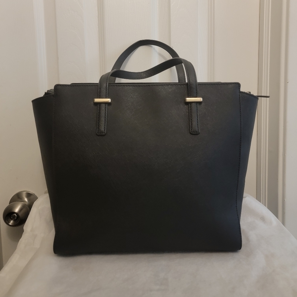 Kate Spade USED new york shoulder bag 2way leather BLK - Picture 5 of 16